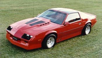 Hood, Camaro 82-92 IROC Turbo Hood - Hawks Third Generation