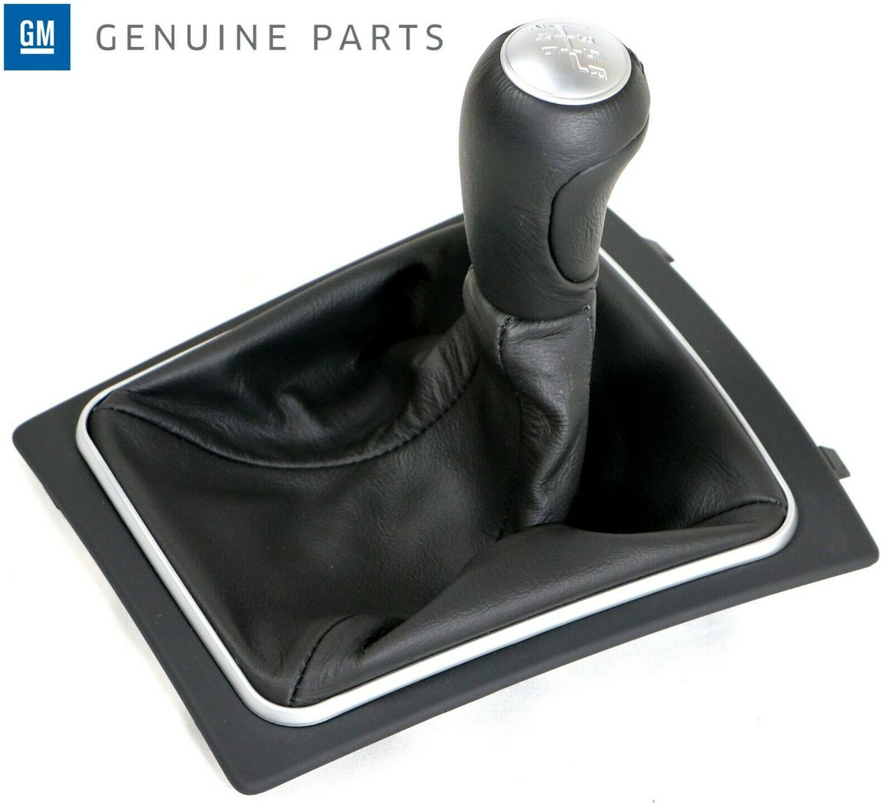 200407 CADILLAC CTSV Leather Shift Knob and Boot, OEM GM Hawks