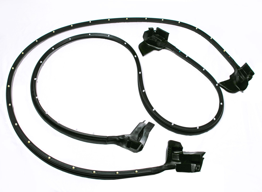 Weatherstrip Door /& Roofrail Molded NEW Trans Am In Stock 4 Piece 82-92 Camaro