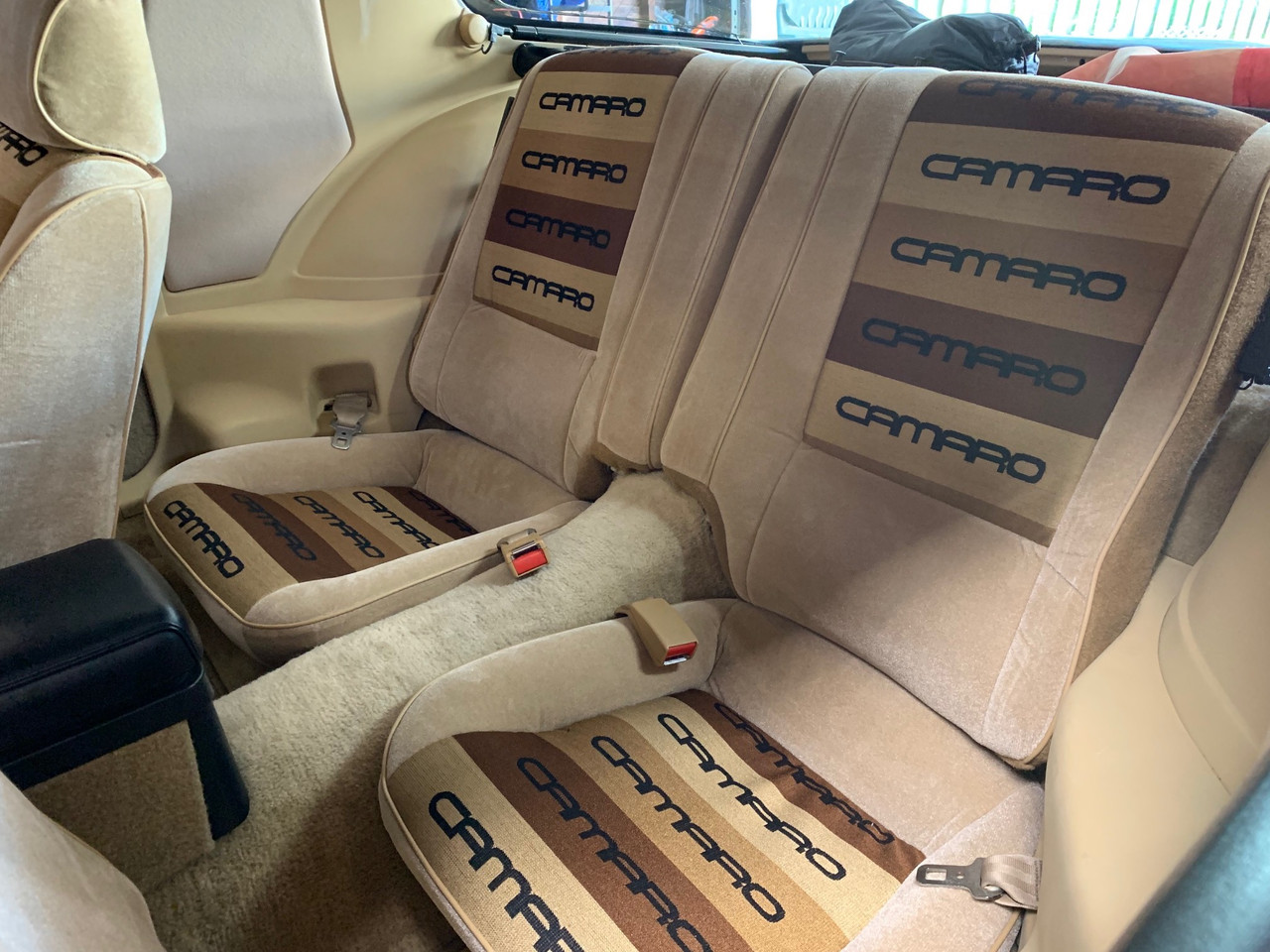 83-86 Camaro Lear Siegler Custom Seat Upholstery w/ Solid Rear Back