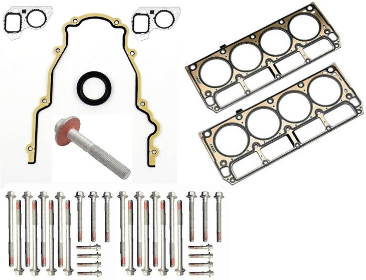 Michigan Motorsports Cam Install Gasket Kit LS Crankshaft Damper Bolt Gen 3 LS1 LS2 LS6 Gasket Kit