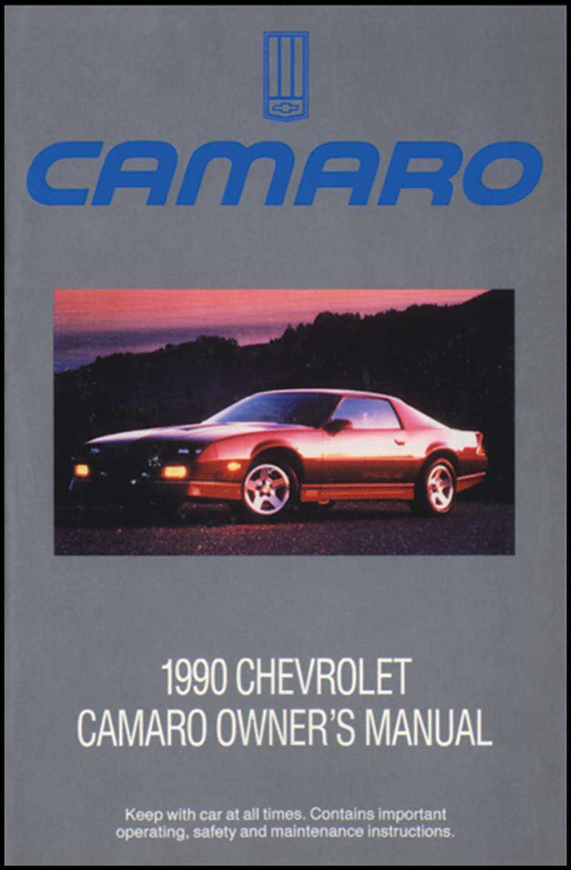 Owner's Manual, 82-2002 Camaro & Firebird. Image 1