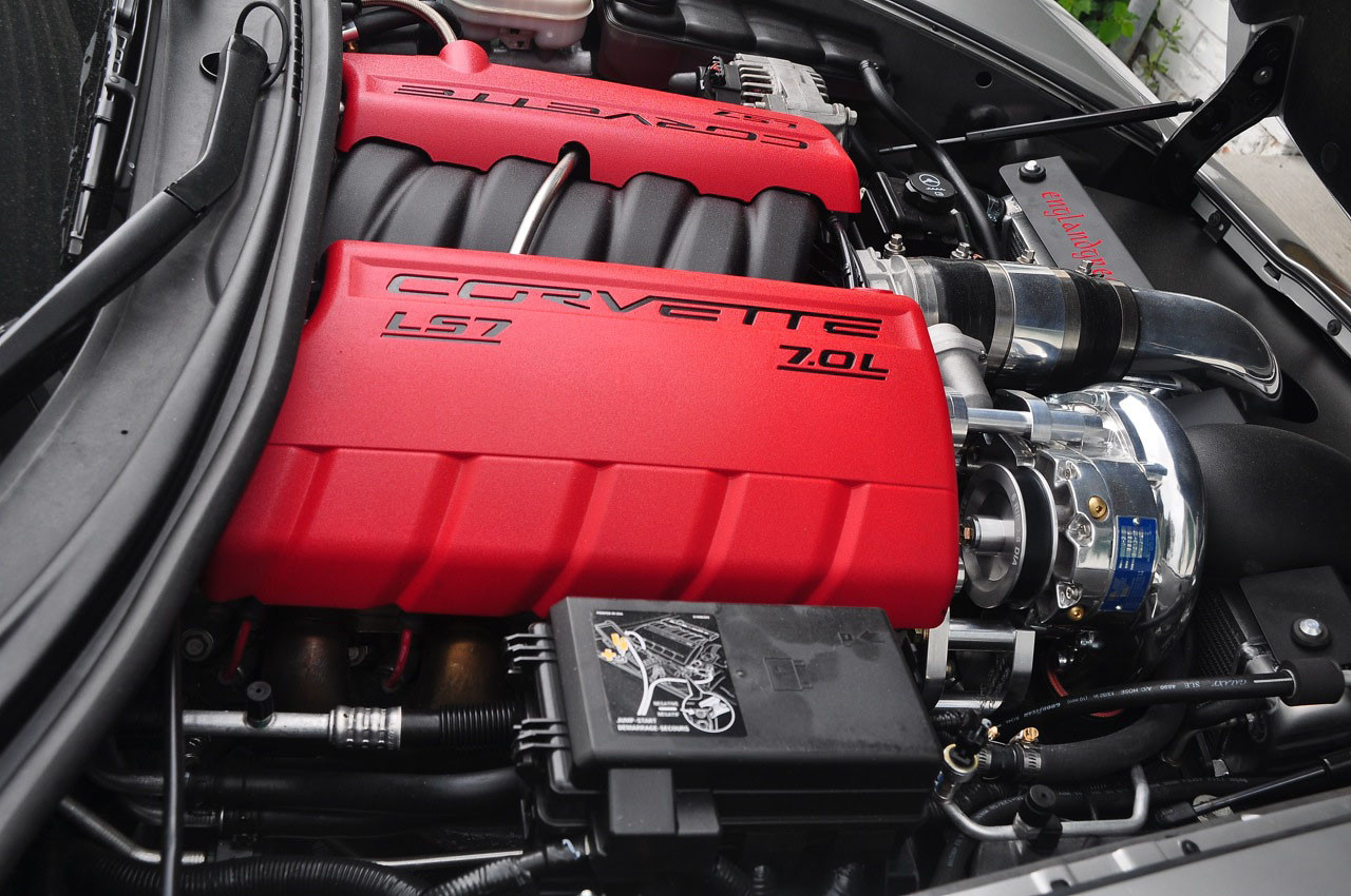 C6 Corvette 2006-2013 High Performance Power Coupler LS3 /& Z06 LS7 Red