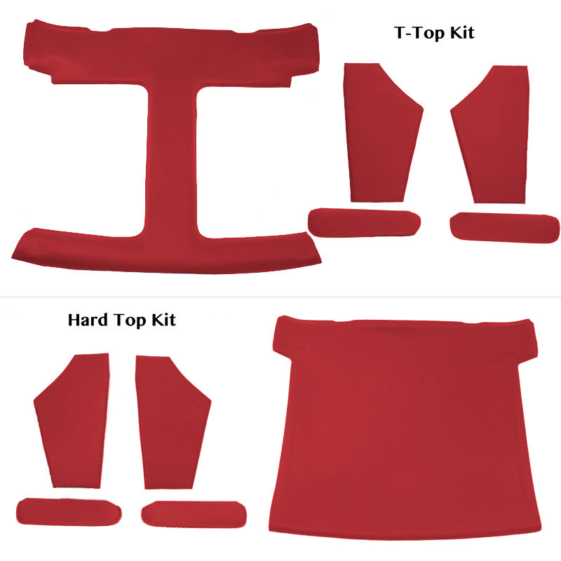 1982-1992 Camaro//Firebird Charcoal Gray T-Top Headliner New AFH12C