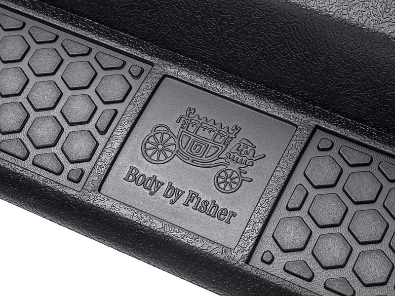 Door Sill Plates Pair Black New Reproduction 83 92 Camaro