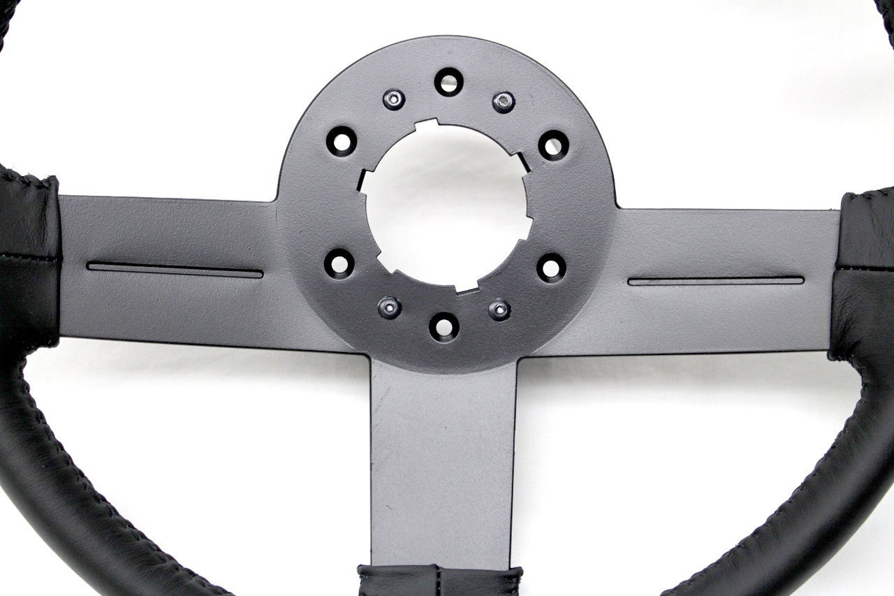 8289 Camaro IROCZ, Z28 Recovered Leather Steering Wheel Hawks Third