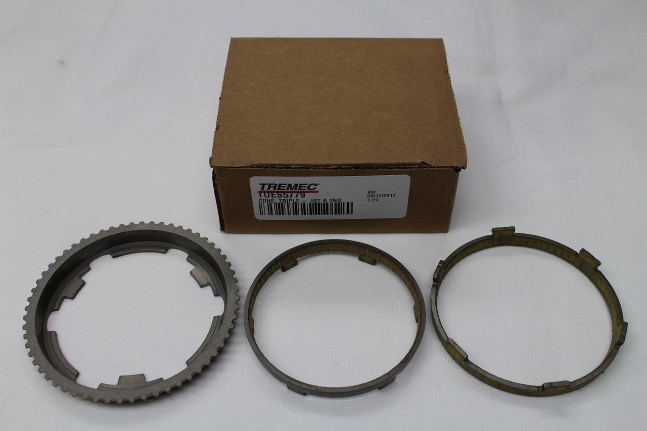 TR6060 1st or 2nd Gear Synchronizer Blocker Ring Kit Set of 3 Hawks