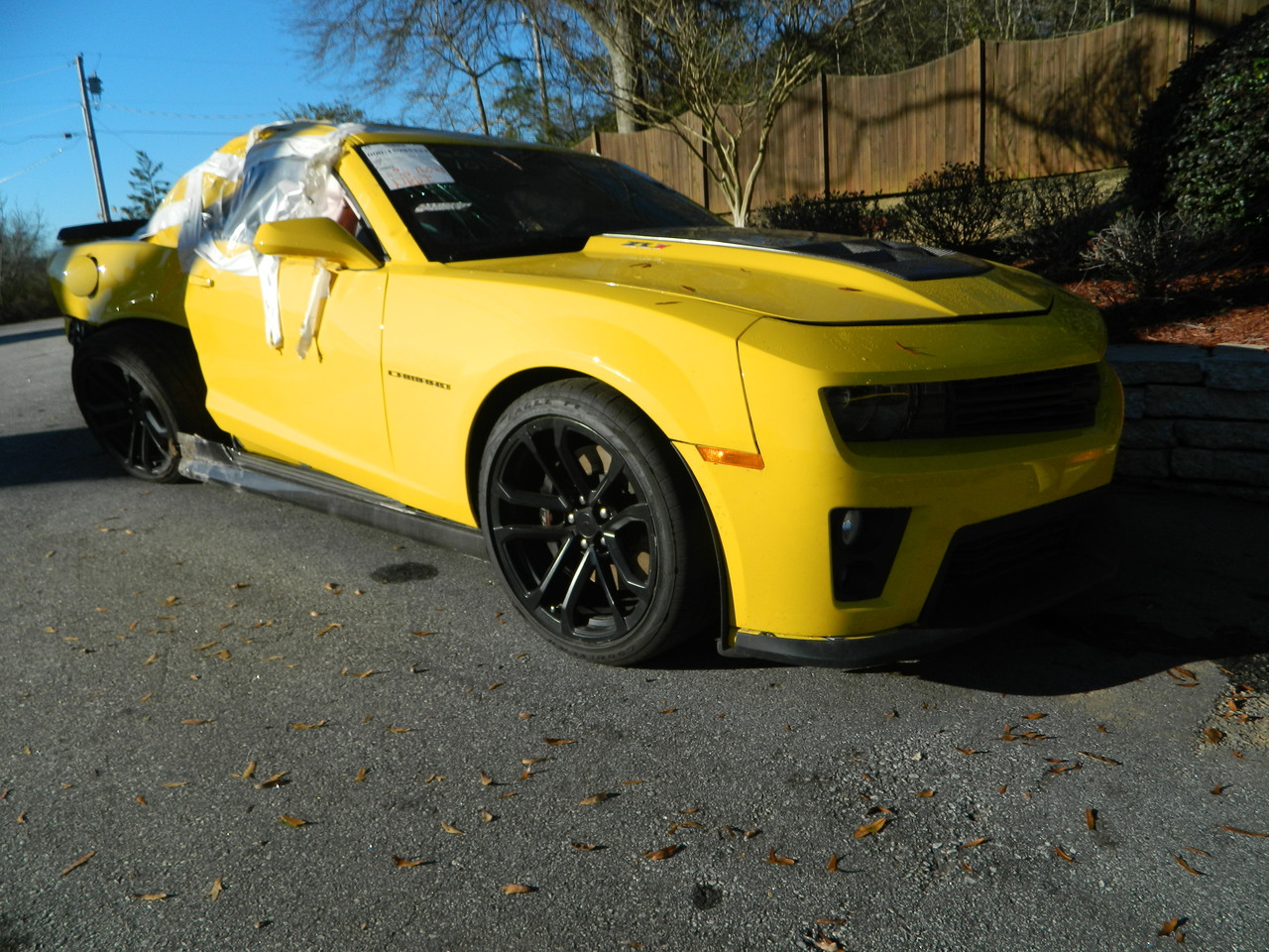 2013 Yellow Zl1 Camaro Only 16 000 Miles Hawks Third Generation