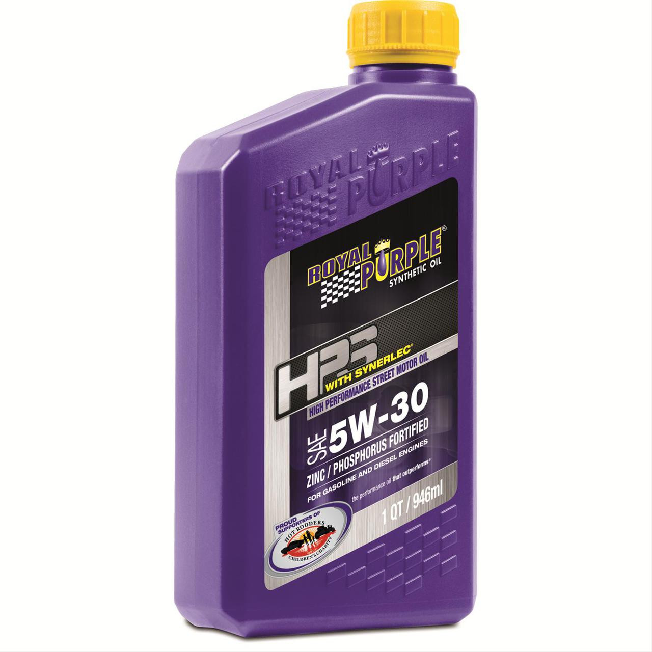 SAE 5W30 Royal Purple HPS Engine Oil, 1 Quart Bottle, Single Hawks