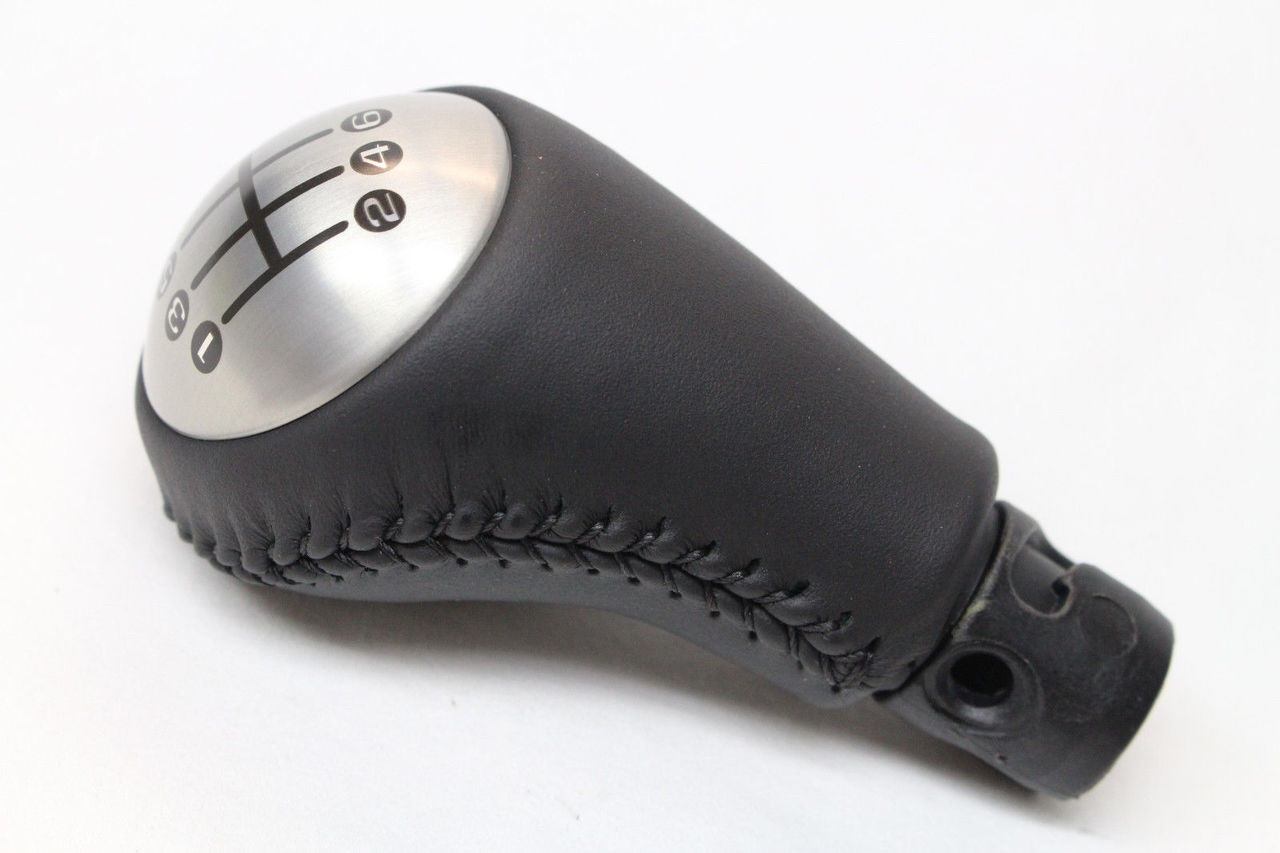 20082013 Corvette C6 Ebony Leather Black Shift Knob New GM Hawks