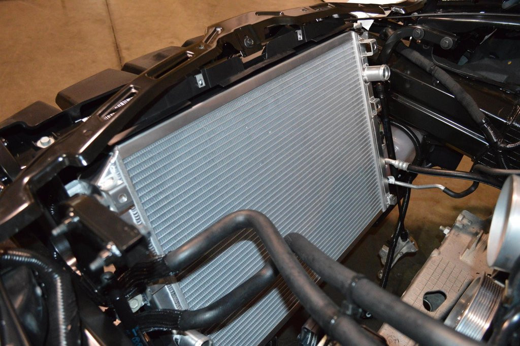 20142017 Corvette C7 Stingray/Z06 DeWitts 2 Row Performance Radiator