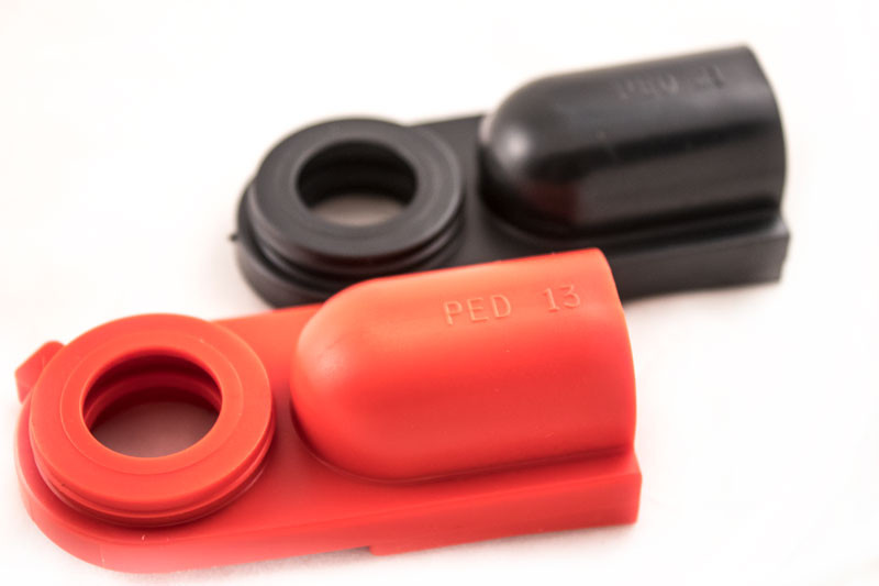 9502 Camaro/Firebird Positive & Negative Battery Cable Covers Hawks