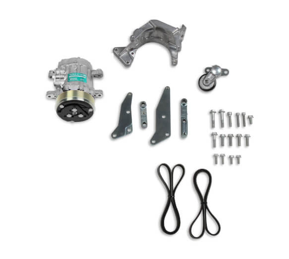 LS Low Drive System (A/C) W/ Sanden SD7 Compressor - Passenger Side ...