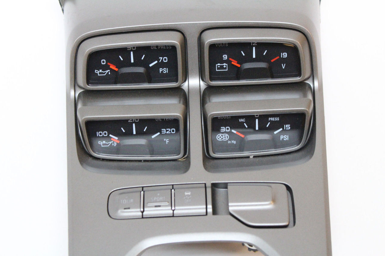 20122015 Camaro ZL1 Automatic Center Console Gauge Panel USED Hawks