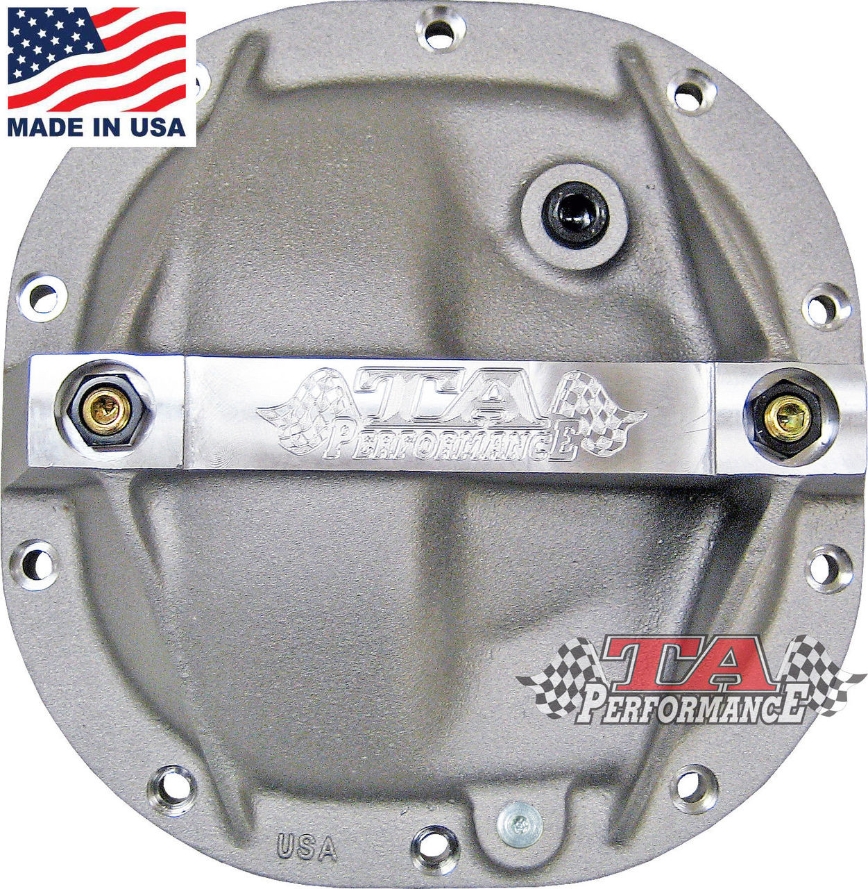 TA Performance 8.8" 10 Bolt Aluminum Rear End Cover Girdle Hawks