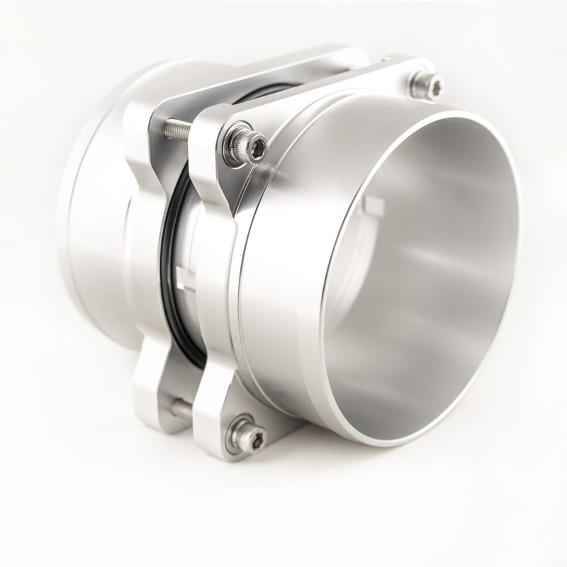 GM BILLET ALUMINUM LS1 LS6 LT4 LT1 MASS AIR HIGH FLOW PORTED MAF ENDS BLACK