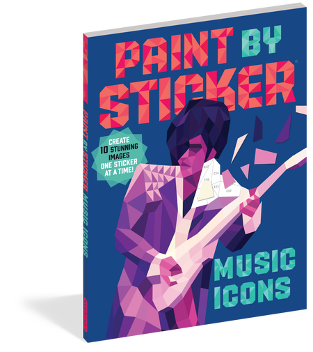 paint by sticker, rockers, music, crafters and artists, doodlers and colorers of all ages