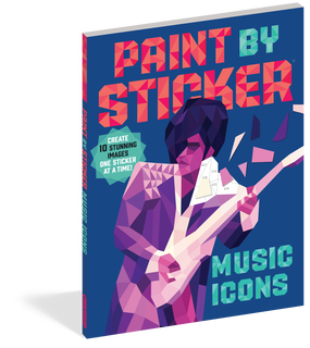 paint by sticker music icons