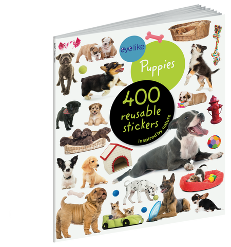 eyelike stickers: puppies, front cover