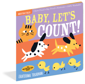 indestructibles: baby, let's count!, front cover