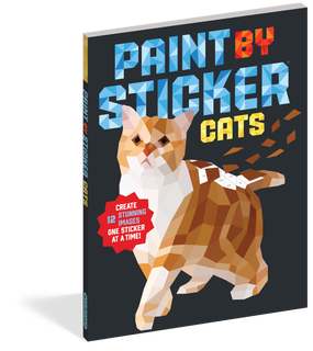 paint by sticker: cats