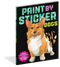 paint by sticker dogs