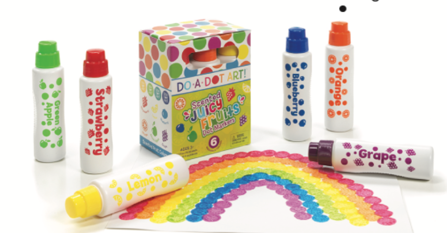 juicy fruits scented do a dot markers