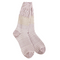 weekend gallery textured softest socks crew, nirvana multi