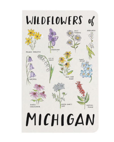 michigan wildflowers notebook