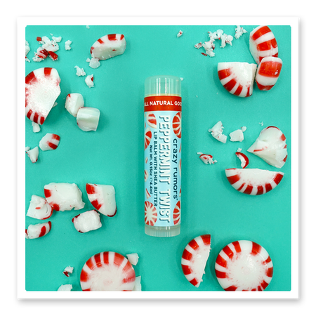 peppermint twist lip balm