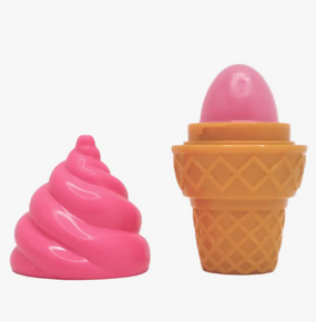 swirl ice cream cone lip balm (assorted)