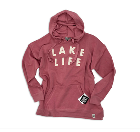 woman's lake life hoody