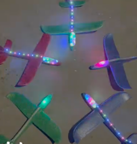 LED sky glider