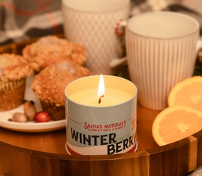 winter berry candle 9 oz.