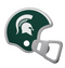 michigan state helmet bottle opener