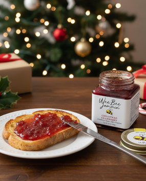 wee bee jammin' preserves - christmas cranberry