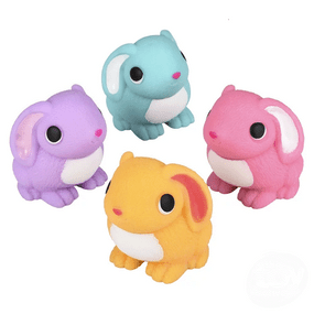 squish and stretch gummy bunny 