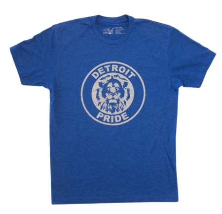detroit pride lions t-shirt