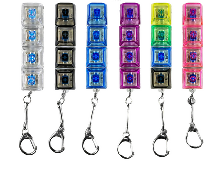 light up 4 key bar fidget