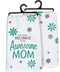 awesome mom dish towel