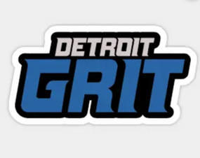 detroit grit sticker