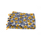 yellow poppy floral scarf