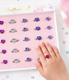 gem of my heart spinner ring