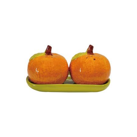 clementine salt & pepper shakers