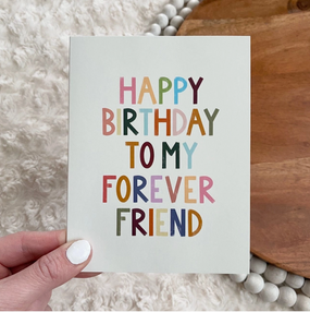 my forever friend | birthday