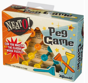 classic wooden peg game