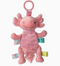 taggies izzy axolotl crinkie pink