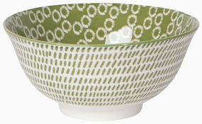 stamped bowl 6"