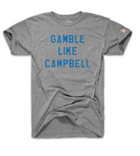 gamble like campbell unisex heather t-shirt
