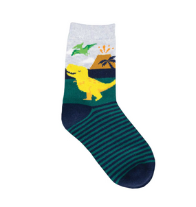 totally t-rex socks child age 4-7